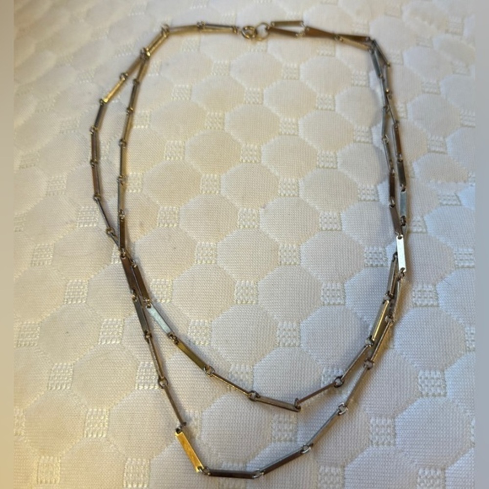 Gold Link Necklace for Women